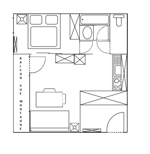 appartement tous confort montagne