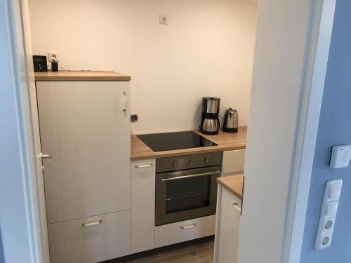 Kitchen, Ferienappartements Holger Plescher in Ostseebad Kuhlungsborn