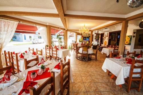 Restaurante, Hotel Cabana Suica in Guaratuba