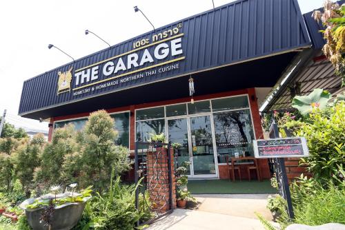 Entrance, The Garage in San Sai