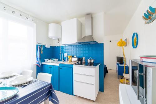 Le Studio Bleu de la gare - Apartment - Vieux-Boucau-les-Bains