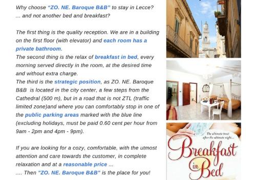 ZO. NE. Baroque B&B