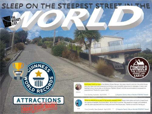 Baldwin Street: Steepest Street in the World!