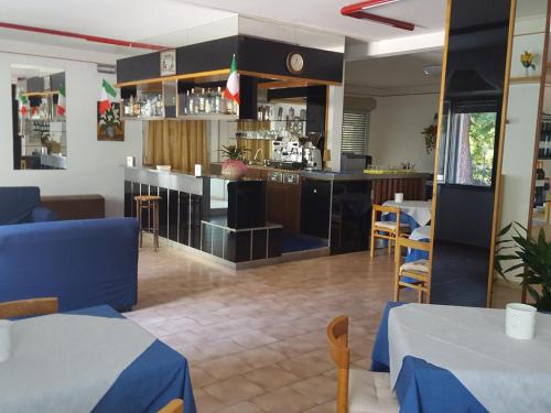 Étterem, Hotel Nazionale in Milano Marittima