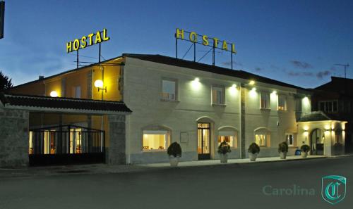 Exterior view of Hostal Restaurante Carolina