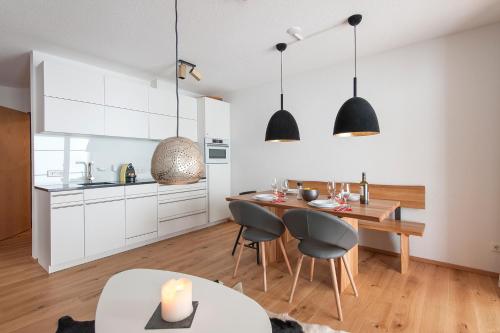 ห้องครัว, Alpin Chalet Schrocken in โอเบอร์โบเดิน