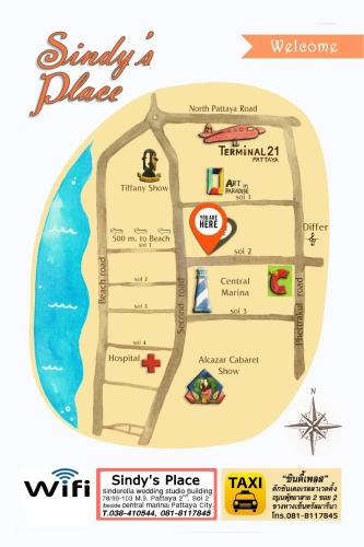 Nearby attraction, Sindy Hostel in Pattaya