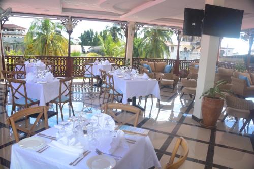 Restaurant, Spice Palace Hotel in Zanzibar