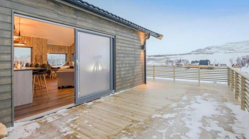 Balkons/terase, Luksushytte i Kokelv in Kokelva