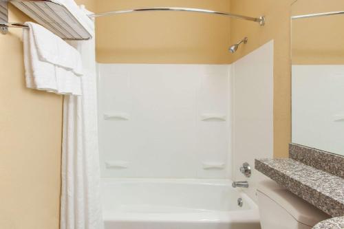 浴室, 羅傑斯温德姆米克羅套房酒店 (Microtel Inn & Suites by Wyndham Rogers) in 洛傑斯 (AR)