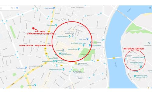 

**** Central cosy flat Novi sad / 35 m2 / near Zmaj jovina pedestrian street ****