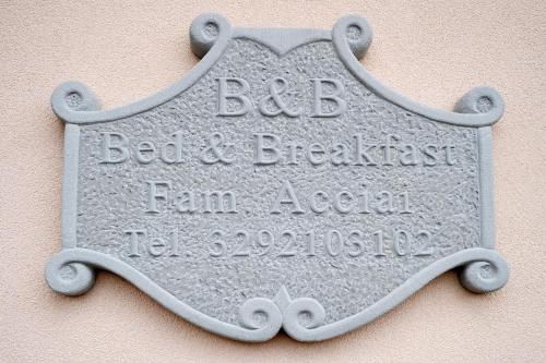 B&B fam. ACCIAI Room Type - Double Room with Private Bathroom