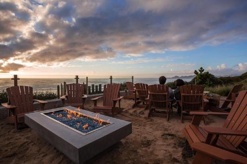 陽台/露台, 奈海灘旅館 (Inn at Nye Beach) in 紐波特