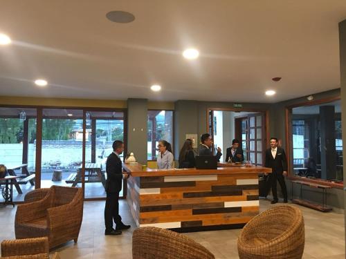 Előcsarnok, Ilalo Garden Hotel & Restaurant in Tumbaco