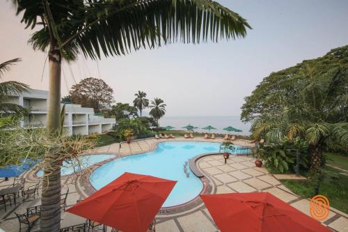 مسبح, Lake Kivu Serena Hotel in Gisenyi