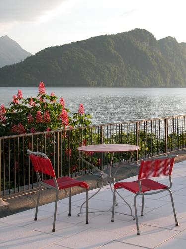 Superior Double Room with Balcony room in Hotel Terrasse am See