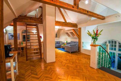 Two-Bedroom Apartment with Balcony - Attic