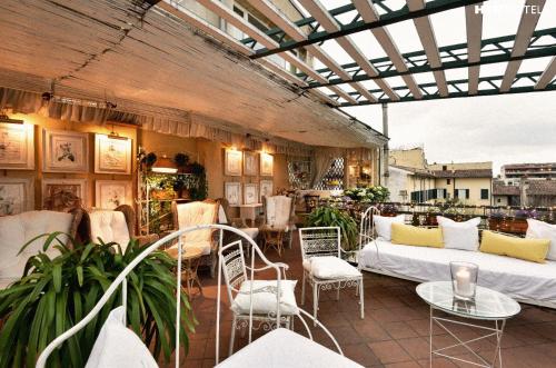 Balcony/terrace, Hotel Cellai in Florence