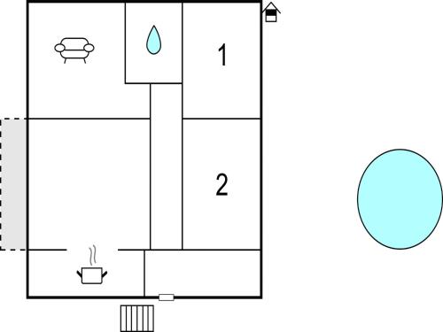  Two-Bedroom Apartment in Krsan in Kršan