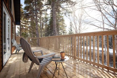 A szálláshely kívülről, Indian Falls Chalets in Springdale