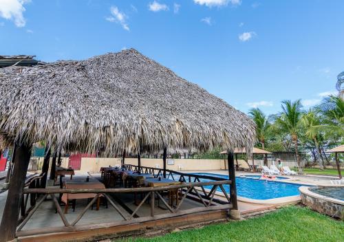 Restaurant, Hotel Guanacaste Lodge in Playa Flamingo