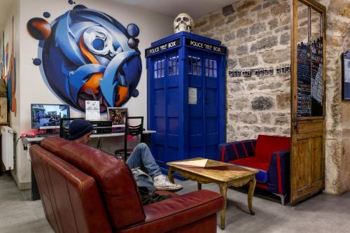 Lobby, Le Flaneur Guesthouse in Lyon