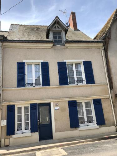 A szálláshely kívülről, Villa Mary in Amboise