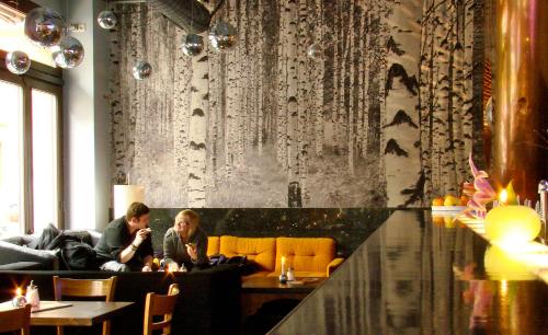 共用Lounge/電視區, 蒙德帕拉斯特青年旅館 (Hostel Mondpalast) in 德勒斯登