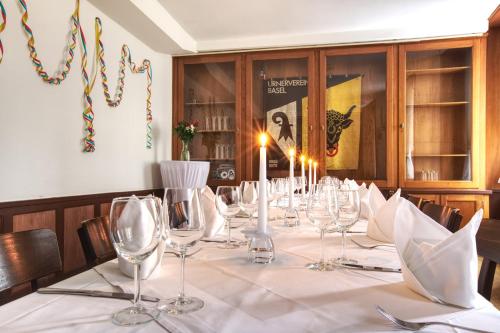 Bankettsal, Hotel Rheinfelderhof in Basel