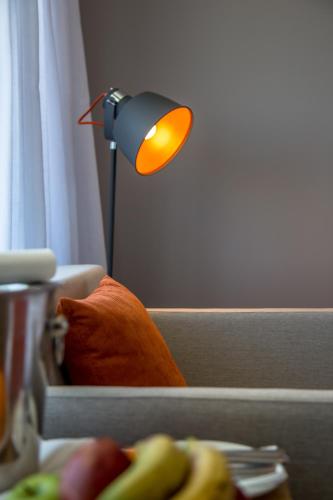 Chambre avec 2 lits, supérieure, vue partielle sur la mer