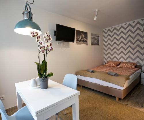 1 double bed