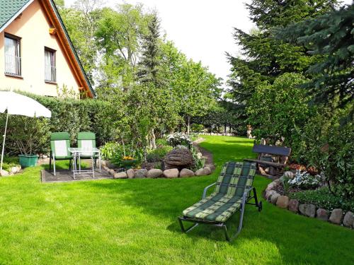 Dārzs, Pension Zum weißen Hirsch in Reitwein