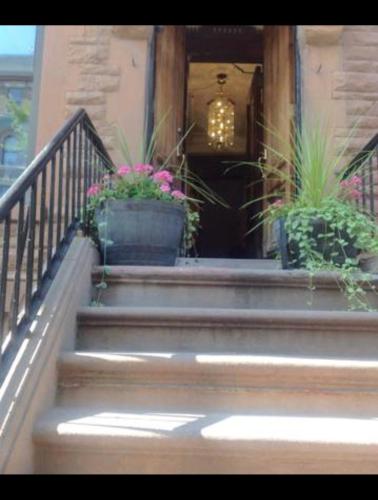 Harlem Brownstone in New York, USA