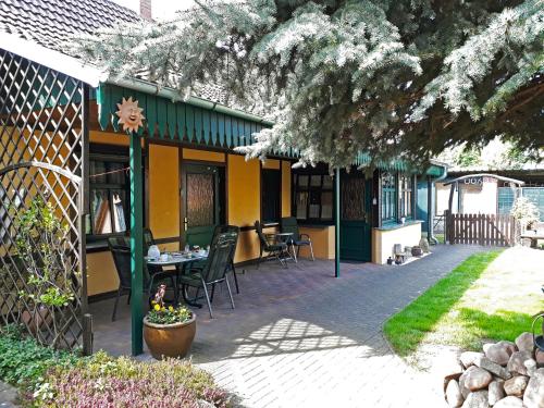 Balkons/terase, Pension Zum weißen Hirsch in Reitwein
