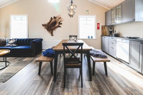 Kitchen, G19 Boutique Apartments in Akureyri