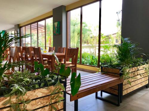 Étterem, Ilalo Garden Hotel & Restaurant in Tumbaco