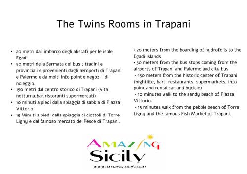  The twins Rooms in Trapani 1 in Trapani