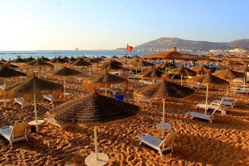 pludmale, Agadir Beach Club in Agādīra