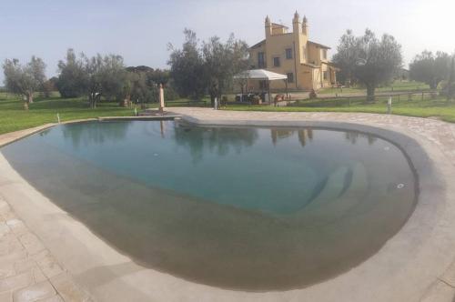 Swimming pool, Casale Di Vulci in Canino