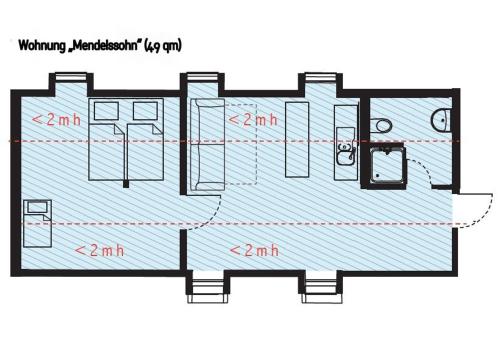 Ferienwohnung auf dem Dach der NOTENBANK - image 13