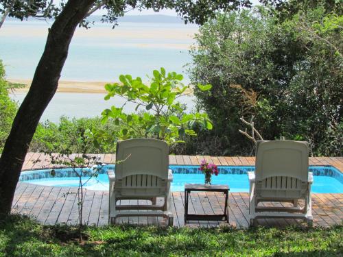 Swimming pool, Casa Karibu at Santa Maria Machangulo Mozambique in Machangulo