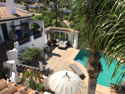 View, Villa Finca Costa Blanca Apartment 1 / Ferienwohnung 1; Monte Pego bei Denia in Monte Pego