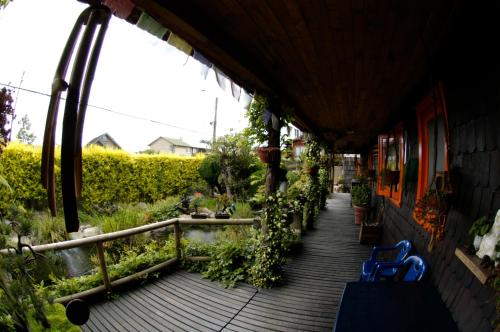 花园, Casa Azul Hostel in 瓦拉斯港