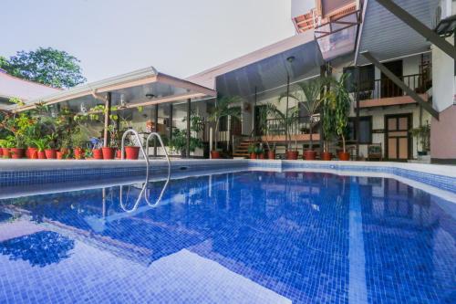 Swimming pool, Hotel Flor Blanca in Quepos