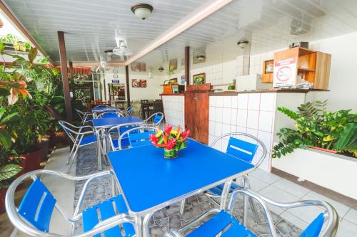 Restaurant, Hotel Flor Blanca in Quepos