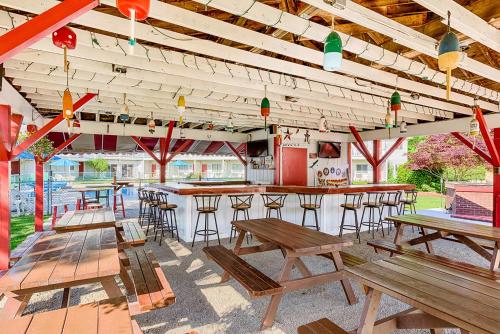 ห้องอาหาร, Rhumb Line Resort in คีนเนบังก์พอร์ต (ME)