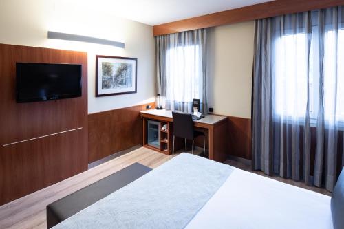 1 double bed