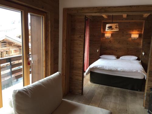 Verbier Valmont in center in Bagnes