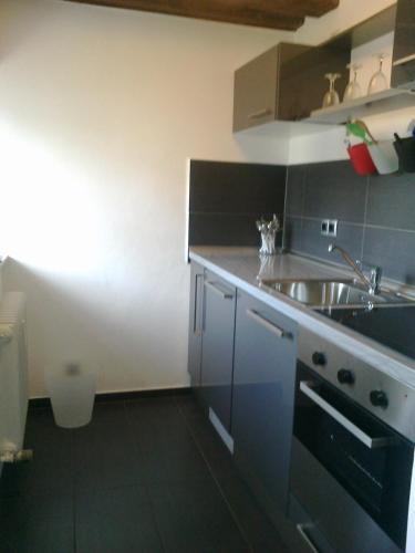 keuken, Apartment Regensburg in Galgenberg