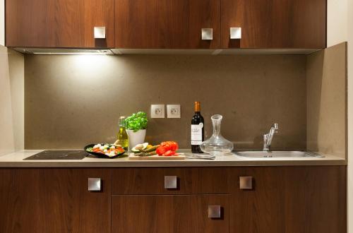 keuken, Nehô Suites Cannes Croisette (Neho Suites Cannes Croisette) in Croisette